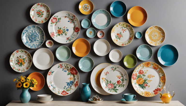 Le type de mur d’assiettes qui fait fureur et comment l’adopter sans faute de goût
