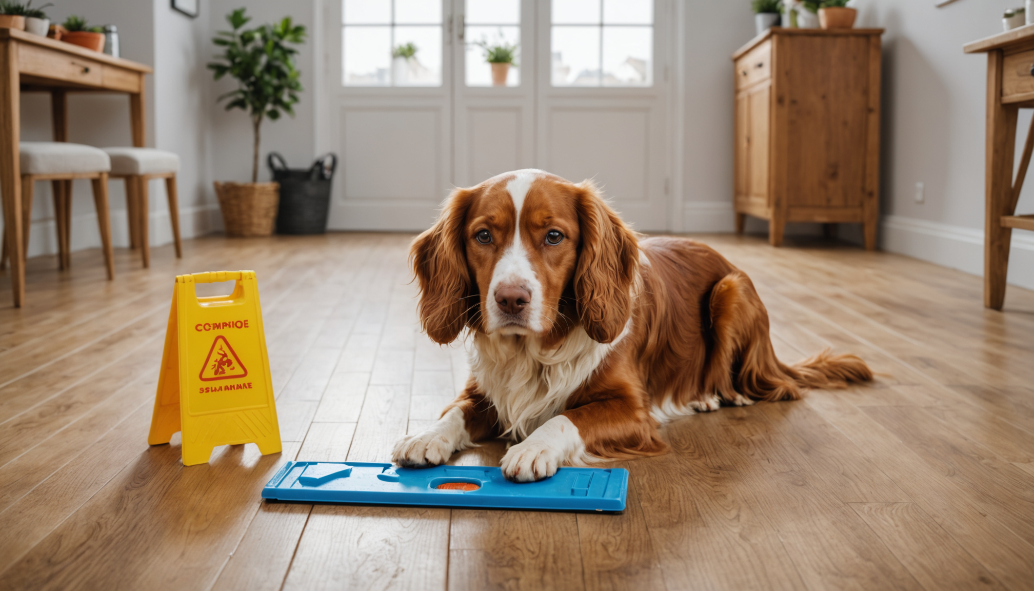 Si vous avez des animaux de compagnie, ne nettoyez jamais le sol avec ceci